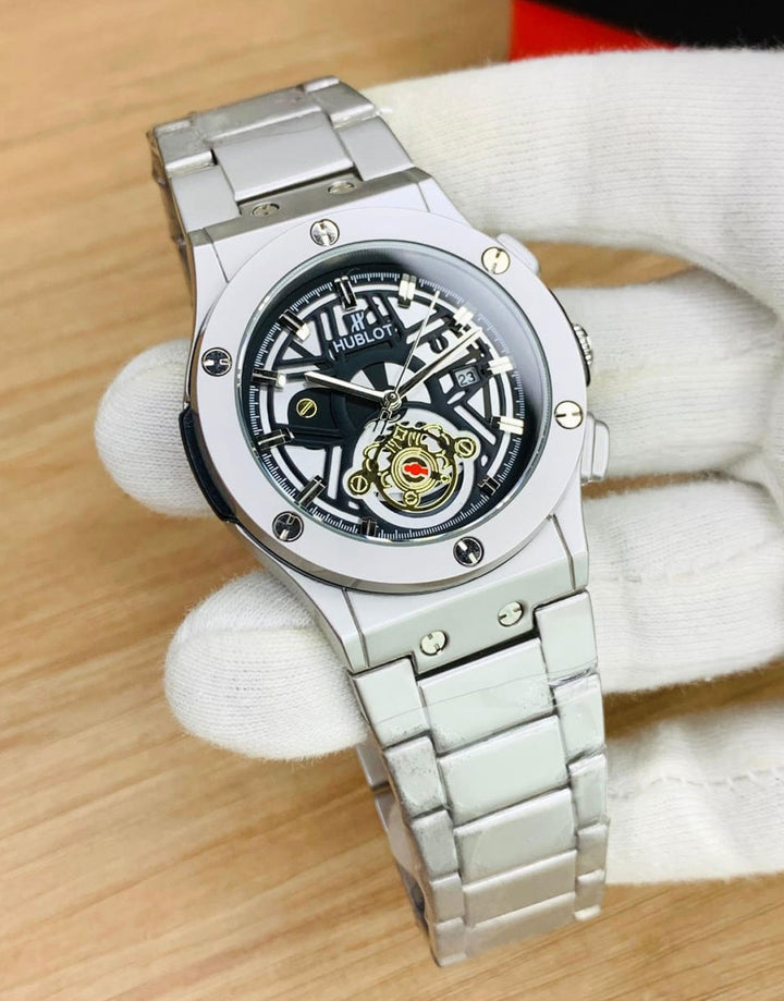 (J)Hublot Skeleton Premium Addition | Stainless Steel High class quality