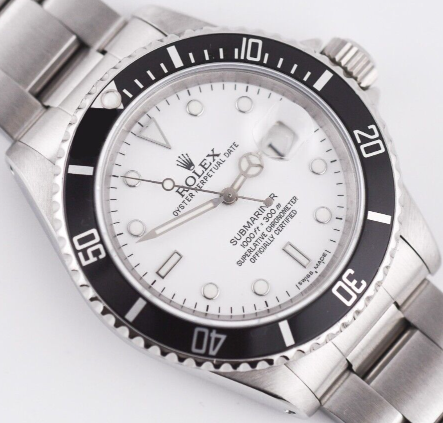 (E) RLX Premium Submariner Class – Luxury Dive Style in Blue, Black & White