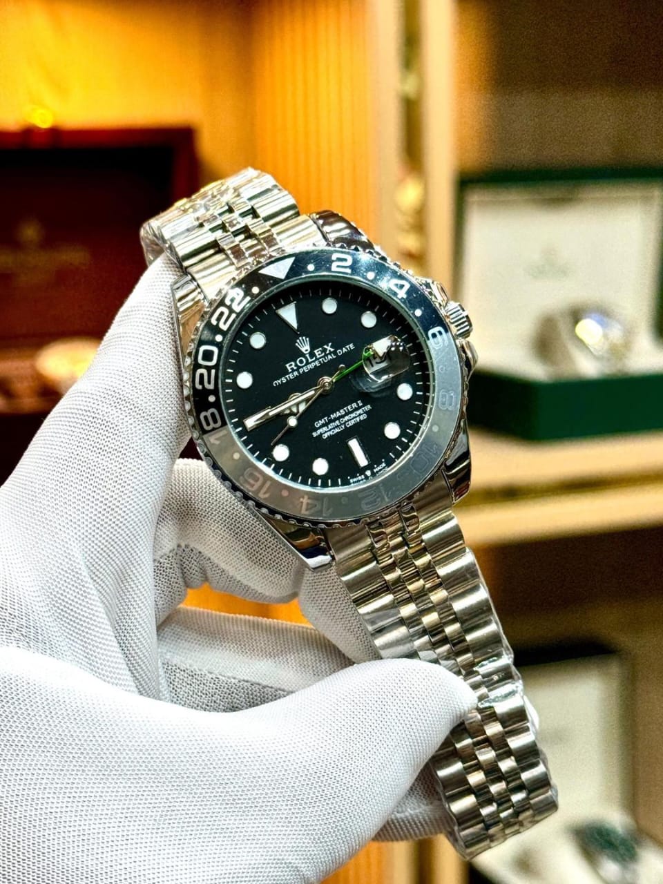 (C)RLX GMT Master - 40mm - Stainless Steel - Premium Edition