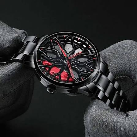 Spinning Watch 360 Pure stainless steel watch