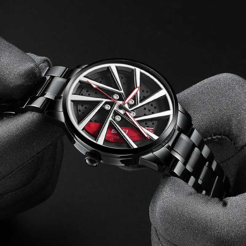 Spinning Watch 360 Pure stainless steel watch