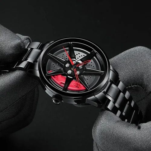 Spinning Watch 360 Pure stainless steel watch