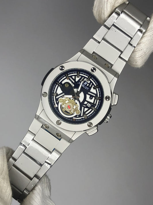 (J)Hublot Skeleton Premium Addition | Stainless Steel High class quality