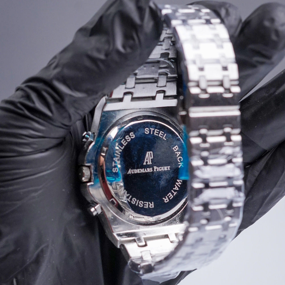 AP Royal Chronograph Watch – Grande Tapisserie Dial | Black