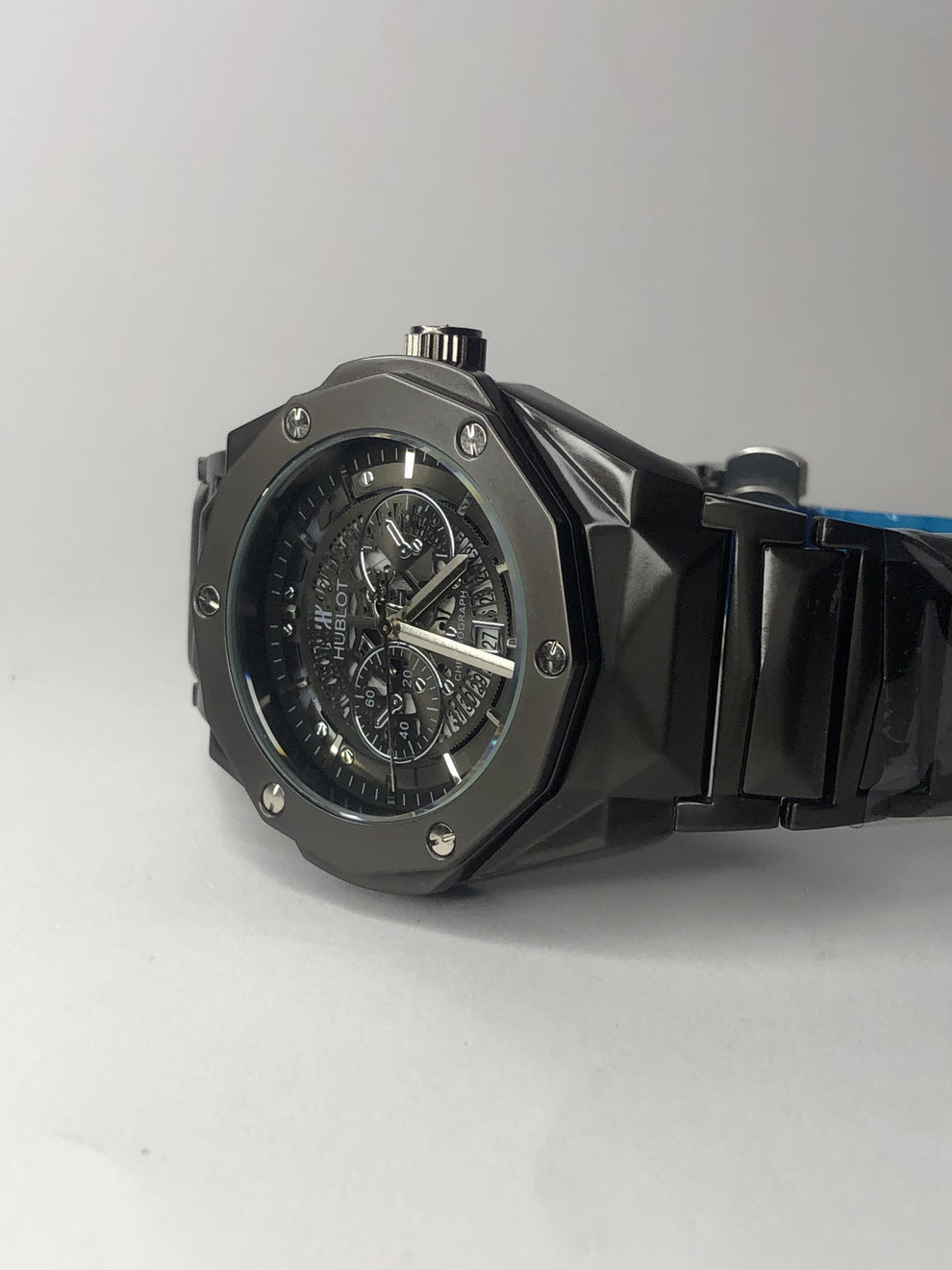 (G)HB Diamond Cut Skeleton Watch | Heavy Weight And Premium quality